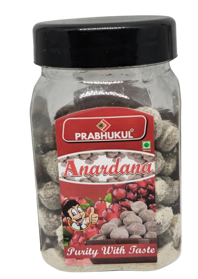 Anardana Dried Pomegranate Seeds, Spice Seasoning, 100g