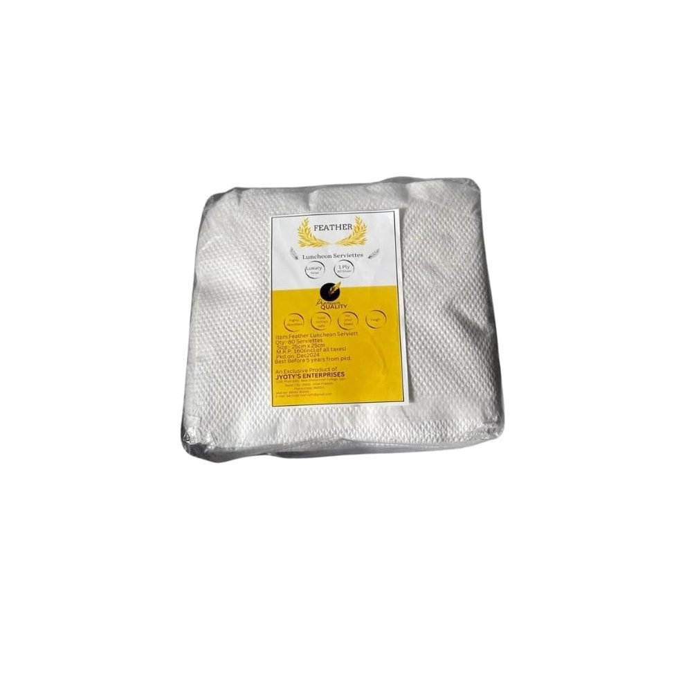 MIKAV Ultra-Soft Tissue Paper 3-Ply Strong & Absorbent Gentle on Skin Multipurpose Facial & Toilet Tissue Lint-Free & Eco-Friendly 100 Sheats. (1)