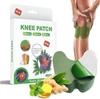 GLOSSYPLUSHerbal Knee Pain Relief Patches Arthritis Inflammation Patch Sticker|Instant Relief from Pain|Joint Knee Pain Relief Products Natural Wormwood Extract Patch For Knees 10 Pcs view 1