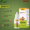 DOCTORFIT Swarnaprashan for Kids - Enriched with 24CT Gold Immunity Booster Drops Healthy Growth & Strength - 100% Ayurvedic - FDCA Approved, Age 0-15 Years (20ml, Pack of 3) view 3