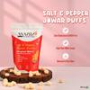 ANAVRIN Roasted Jowar Puffs Combo | High Fibre & Protein Puffs | Peri Peri, Salt & Pepper, and Masala| Healthy Snacks & Millet Puffed Snacks | Gluten Free, Zero Cholesterol (Pack of 3-360gm) view 3