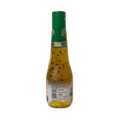 EXCEL ENTERPRISES Marca Passion Fruit Crush 500ml | Rich & Tangy Fruit Concentrate for Mocktails, Shakes & Desserts |Pack of 1