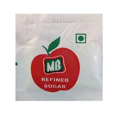 EXCEL ENTERPRISES MB White Sugar Sachets 5 gm - 00 | Convenient Single-Serve Packets for Tea, Coffee, and Beverages |Pack of 1