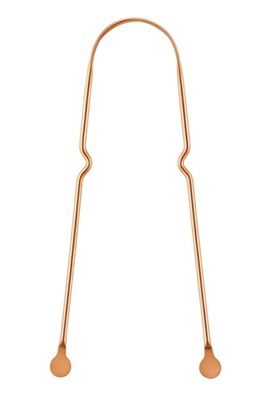 Copper Tongue Cleaner Reusable Tongue Scraper for Bad Breath, Oral Care & Hygiene Safe for Adults & Children