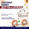 nutndiet Coconut Honey Butter Cookie, 100% Natural, Clean-label, Gluten-Free, Parent Trusted, Peace of Mind in Packet (15g x 10 Packs) view 3
