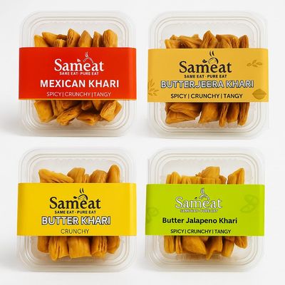 butter Khari combo Crispy Tea Time Snack | No Color, No Preservative 400g
