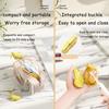 Chuppinz 2PCS Tooth Brush Cap Cover, Banana Box Toothbrush Cover Case for Travel, Fun Design for Kids, Lightweight Plastic Toothbrush Protector, 9.4cm x 2.8cm x 4cm view 3