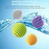 Bacchakidoo Laundry Washer Ball's Reusable Anti-Entanglement Stirring Ball Dryer Balls Laundry Ball's for Dryer Anti Static Silicone Agitator ball's for Washing Machine Soft and Durable (Pack of 3) view 3
