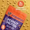 Vigourfuel Peanut Protein Isolate Powder | 24g Plant-Based Vegan Protein per Scoop | Complete Amino Acid Profile | Lactose-Free, Low Carb | Greek Chocolate Flavor, 908g (28 Servings) view 2