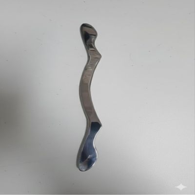 Qudsia Stainless Steel Long Gua Sha Tool-Guasha Long Bar Muscle Scraping Massage IASTM Tools-Help Relieve Sore Muscles Great Soft Tissue Mobilization( heavy pure 8 mm thinkness, lenth 18 inch and width 19mm ,weight 700 gm)