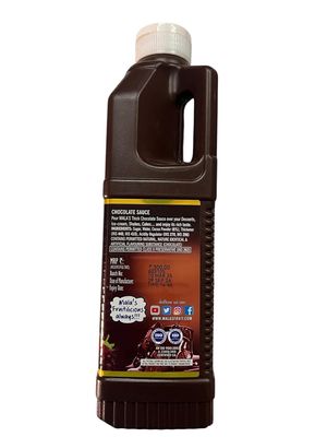 EXCEL ENTERPRISES MALAS CHOCOLATE SAUCE SYRUP 1 L | RICH & CREAMY DESSERT TOPPING FOR ICE CREAM, CAKES, PANCAKES, SHAKES & BAKING |Pack of 1
