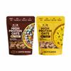 GrowFitz 25g High Protein Oats 800 Gram, Pack of 2 | Coffee Mocha & Kulfi Flavor Combo Breakfast Oatmeal | 17g High Fiber, Almonds, Raisin, Pumpkin, Chia Seeds, Super Rolled Oats | No Added Sugar view 1