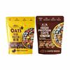 GrowFitz 25g High Protein Oats 800 Gram, Pack of 2 | Chocolate & Coffee Mocha Flavor Combo Breakfast Oatmeal | 17g High Fiber, Almonds, Raisin, Pumpkin, Chia Seeds, Super Rolled Oats | No Added Sugar view 1