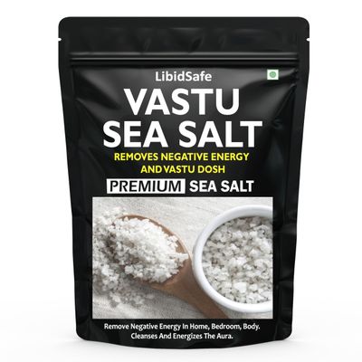 Vastu Sea Salt - Natural Khada Namak for Removing Negative Energy - Fresh for Improved Well-being - Energize Your Space with Pure Sea Salt (920 Grams)