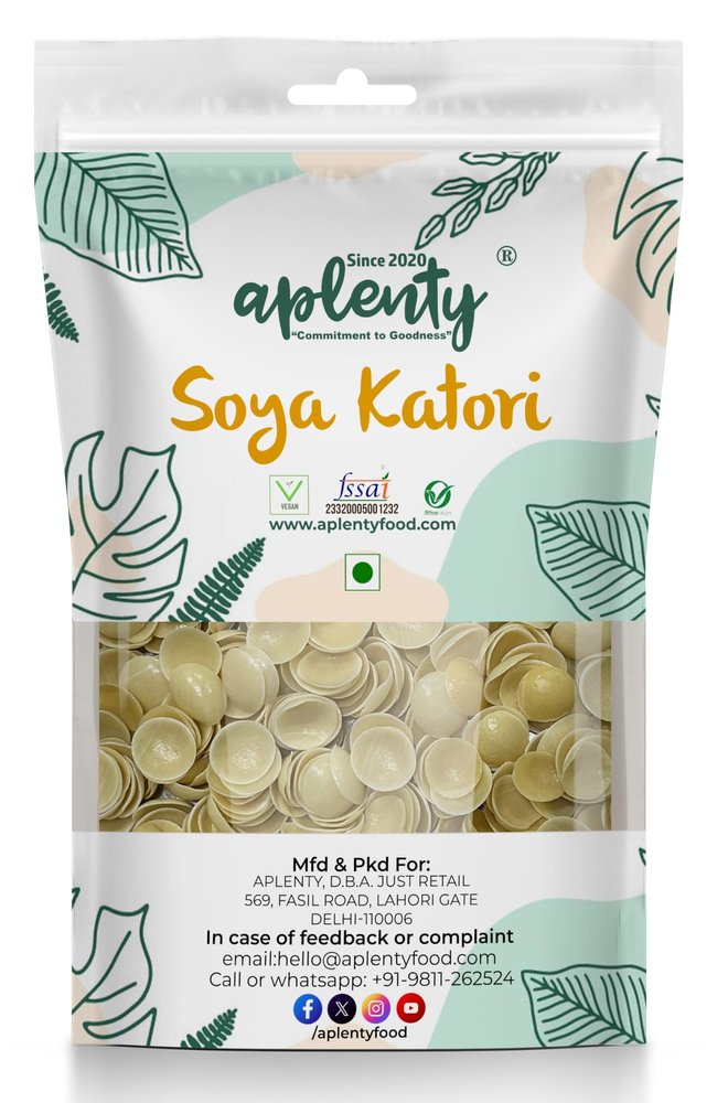 Aplenty Soya Katori Fryums 900gx2 | Ready To Fry Or Microwave | SOYA Cup Tasty & Healthy
