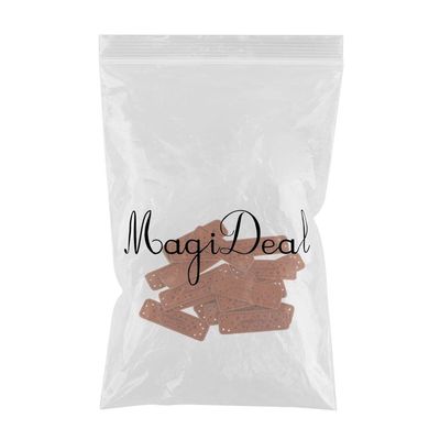 Bnf 20Pcs Pu Leather Tags Labels for Sewing Clothes Patch DIY Handmade Craft 1 | Sewing | Embellishments & Finishes | Trims