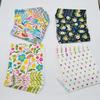 Cherie Festive 2-Ply Decorative Paper Napkins - Modern Hearts, Vibrant Florals & Leaf Patterns for Parties, Home & Events (Pack of 4 x 20 pieces = 80 total) view 2