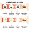 Eat Easy Ready To Eat Jain Pav Bhaji- 65 gm | Just Add Water and Cook | No Onion No Garlic, Vegetarian Healthy Instant Food for Travel, Trekking, Campign | No Preservatives | No Added Artificial Colours & Flavours view 3