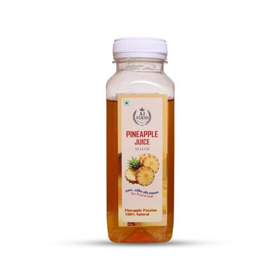 AJ Food Assorted Fruit & Vegetable Juices 300ml  Apple, Pineapple, Lemon, Guava, Orange & Mixed Veg  Refreshing Drink  Pack of 1 Bottle (Pineapple)