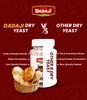 Dadaji Active & Instant Dry Yeast Powder | 100g | Ideal for Baking Bread, Pizza, Cakes & Dough at Home | All Purpose Yeast | Pack of 1| With Free Spoon view 3