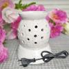 Aatiutik Ceramic Electric Aroma Diffuser | Handcrafted Oil Burner with 2 Aroma Oils | Ideal for Aromatherapy, Relaxation, and Home Decoration (2 Magic Fruit Aroma Oil) view 3