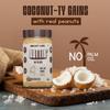 BeastLife Crunchy Coconut Peanut Butter | 24.5 G Protein | 800 gm | 100% Peanuts, High Protein | Zero Palm Oil | NonGMO Nut Butter | Fitness-Friendly Spread | Zero Cholesterol view 3