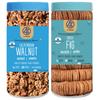 41 Foods Premium Dry Fruits Combo of Walnuts and Figs | 400g (200g x 2) view 1