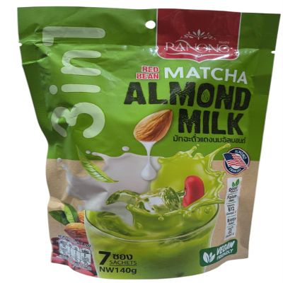 Ranong Red Bean Matcha Almond Milk (Product of Thailand) 140gm