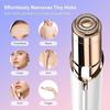 4 in 1 Facial Hair Remover  Flawless Painless Electric Face Hair Trimmer for Women, Eyebrow, Nose, Upper Lip & Body Grooming Tool with USB Rechargeable Design view 2