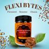 DesiBytes Healthy & Crunchy Flexi Bytes, Flaxseed, Sesame Seeds and Roasted Chana Chikki, High Protein Snack view 3