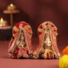 FlowerAura Premium Diwali Gift Box of Laxmi Ganesha Idol, Reed Diffuser, Set Of 12 Tealight Floral Candle, Dry Fruit Box | Corporate Gifting | Tradational Diwali Gift For Relatives & Friends view 3
