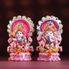 FlowerAura Premium Diwali Gift Box of Laxmi Ganesh Idol, Choco Balls, BBQ Almonds, Kalimirch Cashew, Paan Raisin, Trail Mix, Fridge Magnet | Corporate Gifting | Diwali Gift For Relatives & Friends view 3