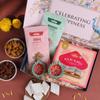 FlowerAura Premium Diwali Gift Box of Kaju Katli, BBQ Almond, Paan Raisin, 2 Teracotta Diya | Corporate Gifting | Tradational Diwali Gift For Relatives & Friends (Same Day Delivery) view 2