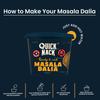 Quick Nack Ready-to-Eat Masala Dalia | Healthy Instant Breakfast & Snack | High Fiber & Nutritious 8-Minute Meal | Travel-Friendly Combo Pack 2 view 3