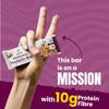 Benefic Nutrition - Makhana Protein Bar 40g Each (Pack of 8) | Plant-Based Protein Snack | 10g Protein, 10g Fiber|No Added Sugar | Healthy Anytime Snack view 3