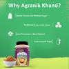 Agranik Pure Desi Khand with Natural Minerals, Raw & Unprocessed, 100% Chemical-Free Unrefined Sugar | Best Alternative Sweetener (700G) view 3