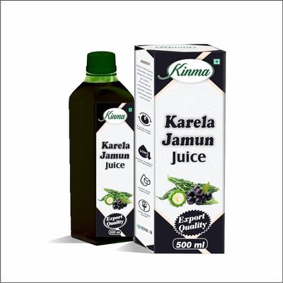 KINMA Karela Jamun Juice 500 ml | Help Maintain Healthy Sugar Levels | Export Quality with Natural Ingredients
