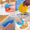 12 Pcs Silicone Dish Scrubber Reusable BPA-Free Sponge Dish Brush, Food Grade Rubber Sponges, Quick Dry & Dishwasher Safe for Kitchen, Fruits, Vegetables & Non-Scratch Cleaning Mix Colours view 4
