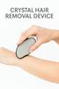 Crystal Hair Removal Tool, Dual-tone Black and Silver, Painless Body Hair Remover for All Skin Areas view 3