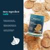 Graamam's Millet Crispies Classic Sweet & Savoury, Coriander & Garlic | Zero Oil Baked Healthy Snacks for Adults & Kids | Bajra Snacks | Healthy Pan Roasted Crispies | Combo of 3 x 100g view 4