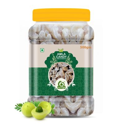 Kalpvraksha Amla Candy 500g | Immunity Boosting Indian Gooseberry Sweet | Natural & Healthy Treat