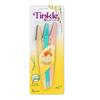 AVNISH Tinkle Facial Razors for Women | Pack of 3 | Instant Hair Removal | Glowing Skin | Single-Blade Dermaplaning Razor | Non Slip Handle Easy to Use Eyebrows, | Smooth Shave (Multicolor) view 1