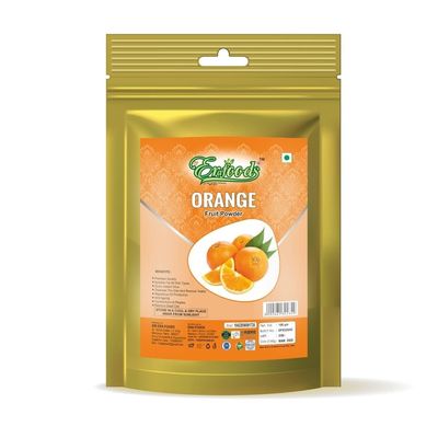 ERAFOODS Orange & Dragon Fruit Powder Combo | 100% Natural & Organic | No Added Sugar | Dehydrated Orange & Dragon Fruit Powder for Juices, Smoothies, Shakes & Desserts (100g Pack)