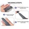 10PCS Finger Dressing, Finger Bandage for DIY Projects, Construction Work, Gardening, Cooking, Sculpting, Handles Finger Sprains and Swelling, Comfortable and Breathable view 4