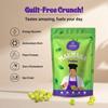 CRAVINO FRESH CRUNCH Premium Pudina Flavoured Makhana - 50gm | Roasted Fox Nuts | Crunchy, Protein-Rich Healthy Snack | Gluten-Free, Low-Calorie Superfood for Guilt-Free Snacking | Healthy Snacking view 3