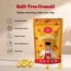 CRAVINO FRESH CRUNCH Premium Peri Peri Flavoured Makhana - 50gm | Roasted Fox Nuts | Crunchy, Protein-Rich Healthy Snack | Gluten-Free, Low-Calorie Superfood for Guilt-Free Snacking | Healthy Snacking view 3