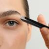 6PCS Professional Eyebrow Tweezers Set for Women & Men | Premium Stainless Steel Precision Tweezer Kit for Eyebrows, Ingrown Hair & Facial Hair Plucking | Slant, Pointed & Flat Tip Tweezers with Case view 2