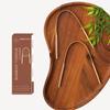 Big Leaf Bamboo Tongue Cleaner for Fresh Breath | 100% Natural, Biodegradable & Eco-Friendly Oral Hygiene Tool | Gentle on Taste Buds, Anti-Bacterial, Non-Toxic, Wax-Coated Tongue Scraper (Pack of 2) view 1