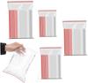 Premium Ziplock Bags Freezer/Microwave Safe Ziplock Pouch Fridge Food Vegetable Storage Bags Re-Usable, Washable, Transparent Bpa Free (50, 9"x12") view 3