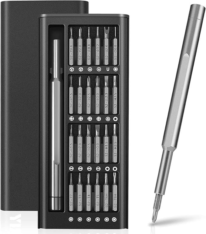 MASHUR FAB - Durable Multi-Purpose Toolkit with Carry Case | Household DIY Repair Tool Set for Daily Use | Includes Hammer, Screwdrivers, Pliers, Wrench, Measuring Tape & Accessories (BLACK)